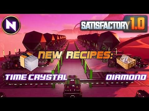 Exploring TIER 9: Using CONVERTER For TIME CRYSTALS & DIAMONDS | 15 | Satisfactory 1.0 | Lets Play