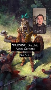 The Aztecs were well known for their savage, brutal way of war: ripping hearts out, skinning people alive & sacrificing them to the war god… but the Aztecs also saw the Spanish as being savage as well. They were shocked that the Spanish could slaughter thousands of people in the market place so unceremoniously—the Spanish had no culture around death. The Aztecs at-least saw the value in their enemies souls & generally did not tend to waste that value… even if they were going to sacrifice their e