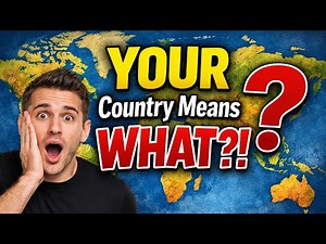 How Every Country Got Its Name 🌍 | All 195 Nations