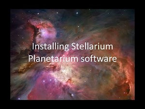 Installing Stellarium Planetarium software