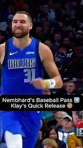 Nembhard’s Long-Range Assist Sets Up Klay’s Quick-Trigger Jumper | Mavs vs Heat 🔥