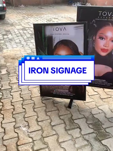 Durable Iron Signage for Business Branding