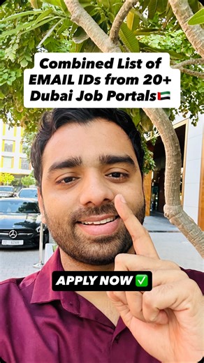 Naveed Dumasia on Instagram: "Here’s a ready-to-apply list of current job openings 🇦🇪👇 📩 Want a ready copy-paste application email for these roles? 💬 Comment TEMPLATE and I’ll DM you a FREE application email template. —— ✅ JOB LIST: Admin Job Suhailshahabhrc@gmail.com Hotel Jobs careers.hoteljob@gmail.com hr.sophiya0626@gmail.com Operations | Import–Export | Sales | Logistics | Pricing | Aviation mohamedali.amin88@gmail.com Office Coordinator limitlessrecruitmentjobs@outlook.com HR | Busine