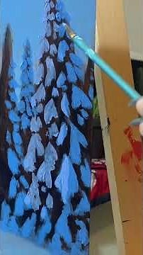 How To Paint: ❄️Snow❄️ (beginner-friendly) #paintingtutorial