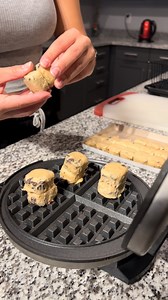 1.9M views · 2.8K reactions | This cookie dough in the waffle maker turned out insane. | Cirqnamics | Facebook