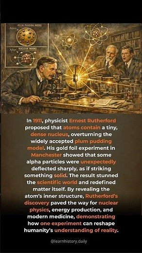 The Experiment That Revealed The Atom’s Core. In 1909, Ernest Rutherford’s gold foil ...