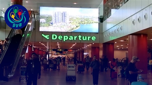 ရန်ကုန်လေဆိပ်မှာ Travel History မရှိဘဲ ပထမဆုံးအကြိမ် ပြည်ပထွက်ခွာတဲ့ လူငယ်တွေကို VIP Pass လမ်းကြောင်းဆိုကာ ငွေကျပ် သိန်း ၄၀၊ ၅၀ အထိ ပေးနေရတယ်လို့ ကိုယ်တိုင် ကြုံရသူတွေက ပြောပါတယ်။ #dvbtvnews #Airport #VIP_Pass #myanmar | DVB TV News