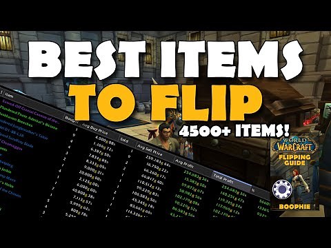 The Best Items To Flip in WoW Over 4500+ Items Worth Flipping