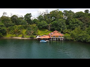 Move-in-ready, two Houses with private beach and an impressive waterfront in Bocas del Toro, Panama