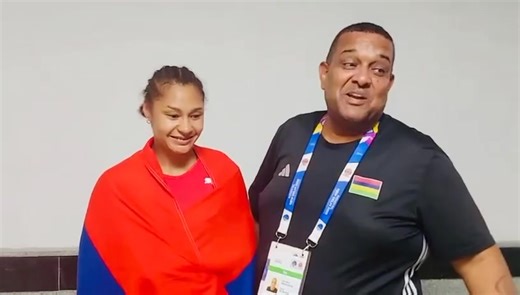 14K views · 410 reactions | Première réaction de Noemi Alphonse après avoir conservé son titre de sacrée championne du monde du 100 m (T54) à New Delhi | channelnews.mu | Facebook