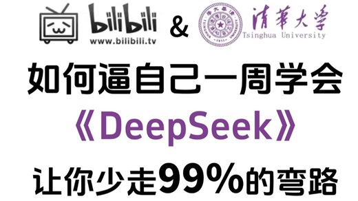 强推！B站2025年最新DeepSeek保姆级教程！从入门到精通，全干货无废话，通俗易懂，草履虫听了都点头！（AI大模型+学习资料）