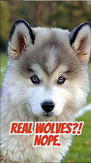 Top 3 Dog Breeds That Look Like Wolves 🐺🐶 #husky #alaskanmalamute #dogbreed
