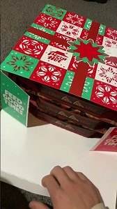 Pizza Hut Triple Treat Christmas Present Box