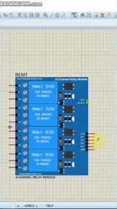 Module 04 Relais dans proteus #simulation #arduino #arduinoproject