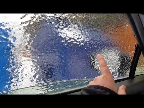 How to remove ice from window