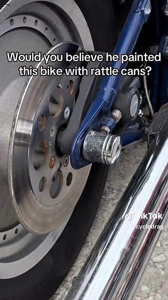 Creative Bike Painting with Rattle Cans at Myrtle Beach