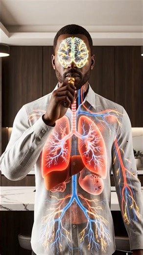 What Happens Inside Your Body When You Smoke a Cigarette 🚬 | 3D Human Anatomy Animation