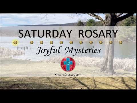 Saturday Rosary • Joyful Mysteries of the Rosary 💙 Saturday, April 18, 2026 VIRTUAL ROSARY
