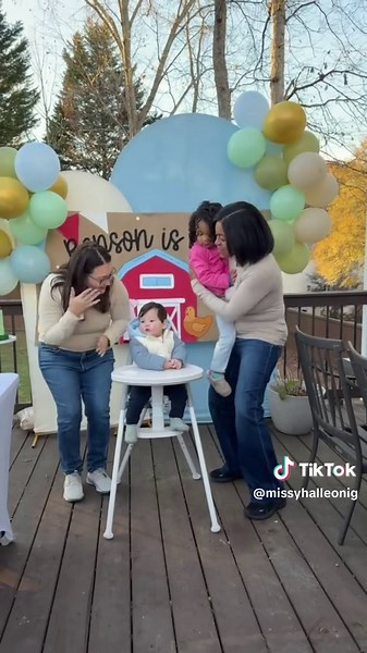 Benny's 1st Birthday Party with Barnyard Fun