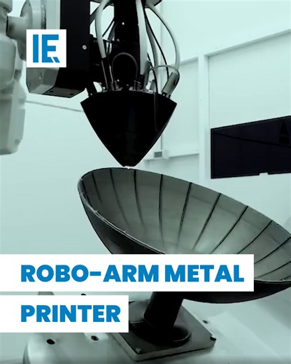 368K views · 1.7K reactions | A robot arm turned into a metal 3D printer. | Interesting Engineering | Facebook