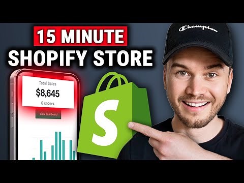 How to Create a Shopify Dropshipping Store in 2026 (STEP-BY-STEP TUTORIAL)