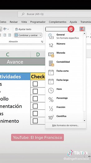 Checklist con barra de progreso en Excel: Aprende fácil
