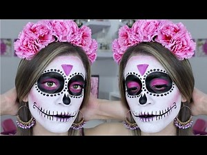 Maquillaje de Catrina Fácil para Principiantes | HALLOWEEN MAKEUP | NatyGloss