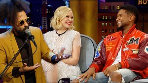 Alison Pill talks about balancing a busy worklife, Usher has trouble making it rain in other countries, and Reggie prompts a question about consciousness. Par for the course at The Late Late Show! | The Late Late Show with James Corden