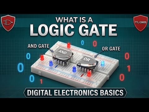 Logic Gates Explained ⚡ | Boolean Algebra Made Simple