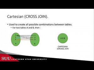 Databases: MySQL Joins - Cartesian Join (Cross Join)