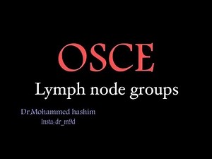 OSCE (lecture 4) | Lymph node groups |