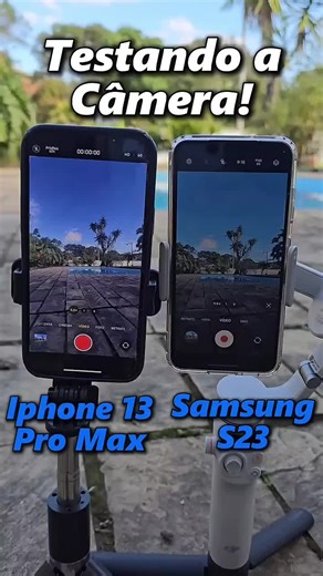 qual tem a melhor câmera iPhone 13 pró Max vs Samsung s23 #xiaomi #apple #celular #celulares #samsung