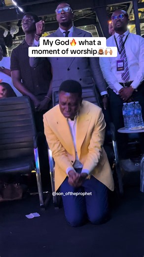 My God🔥 what a moment of worship🙇🏽🙌🏽 SON OF THE PROPHET IS GLOBALLY ESTABLISHED IN 2026. AMEN