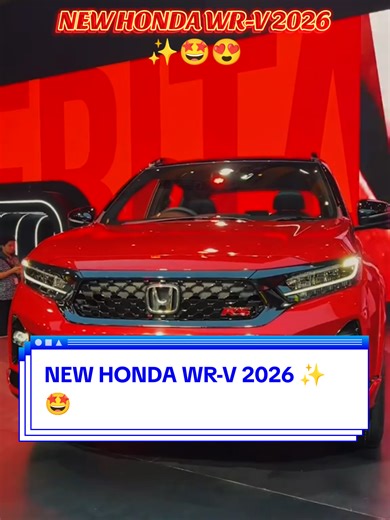 NEW HONDA WR-V 2026 ✨🤩 HALLO SOBAT HONDA, NEW HONDA WR-V 2026 UDAH BISA DI INDEN YA ‼️😍 ✅ Program bunga 0% ✅ Tenor Hingga 8 Tahun ✅ Banyak Pilihan Leasing ✅ Tes Drive & Cek Unit Di Lokasi Anda, Tanpa Harus ke Showroom Info Produk & Pemesanan : . Adul WA : 082171950776 #hondawrv #wrv #newwrv #mobilhonda #promohonda