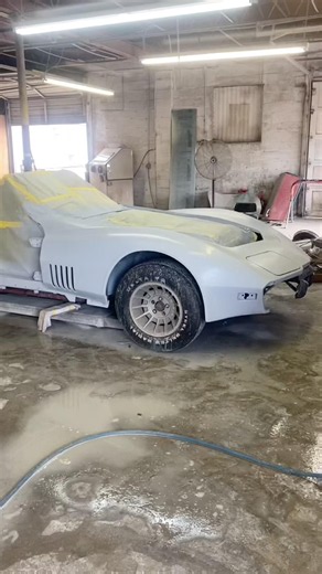 1969 Corvette Greenwood Restoration! #corvette #automobile #classic #roxxgang