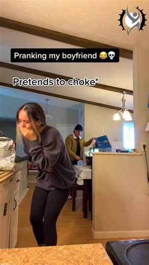 Choking prank on boyfriend | Petro Clips