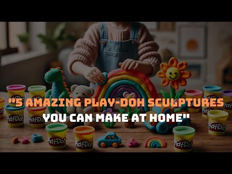 "5 Amazing Play-Doh Sculptures You Can Make at Home"