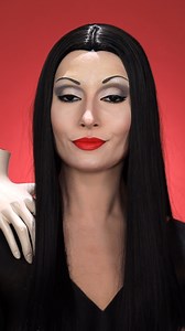 Transforming into Morticia Addams 🥀 (Anjelica Huston version of course!? #addamsfamily #morticiaaddams #wednesday | Creative.Cliche