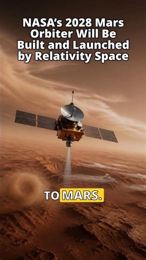 NASA picks Relativity Space, not SpaceX, for 2028 Aeolus Mars orbiter
