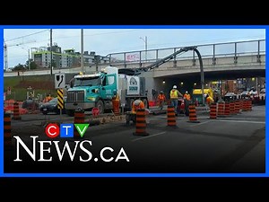 Highway 417 westbound reduced to one lane this weekend