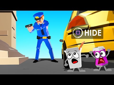 HIDING In The RISKIEST Spot EVER! (Peekaboo Prop Hunt)