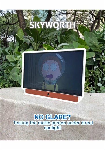 Stop limiting your binge-watching to your bedroom. We took the SKYWORTH 24 Inch Portable TV outside to test if the Matte Screen can handle the sun, and the results are crystal clear. No glare, just your favorite shows in 1080P FHD. #googletv #skyworth #skywortheyecare #skyworthtv #skyworthph