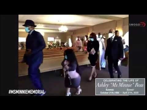 Little Women Atlanta - Ashley "Ms Minnie" Ross’ funeral service + resting place ( Tiny Twins & Mom)