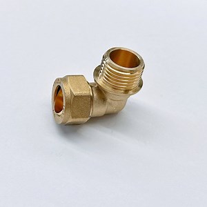 [Hot Item] Brass Compression PE Fittings for Copper Tube Connecting Male Female Elbows High Quality Lowest Price