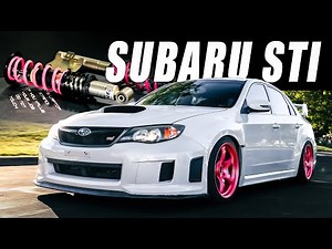 BEST SUSPENSION SETUP?! 2011 Subaru WRX STI Gets ST Coilovers & More!