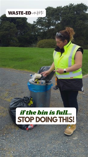 Public spaces are not your personal bin. If it’s full, don’t leave your rubbish on the ground for someone else to deal with. Take it with you. Your rubbish. Your responsibility ♻️ #IllegalDumping #Littering #WasteEdWithKate #Sustainability | Waste-Ed With Kate