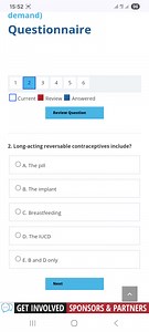 Long-acting reversible contraceptives include?A. The pillB. T... | Filo