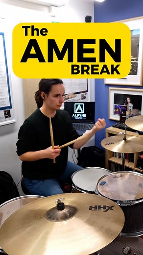 The Amen Break: one of the most iconic drum beats in history, and now it’s your turn to learn it! 🌟 This legendary groove has shaped entire genres, and mastering it will seriously level up your drumming game. Ready to make history? 🥁 If you’re new to drums, comment “BEGINNER” and we’ll send you our free eBooks/courses to help you kickstart your drumming journey! 🤩 #drumlessons #drumsdrumsdrums #drumbeats #drumbeat #drumgroove #drumgrooves #girldrummer | Love To Learn Drums