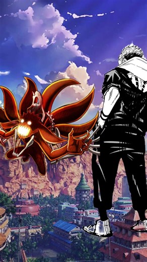 kurama vs sukuna #viralvideo #narutoshippuden #viral #anime #naruto
