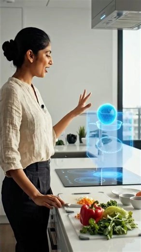 Future Kitchen: AI Robot Chef vs Human? 🤖🍳 #ai #viral #trending #shorts #india #food